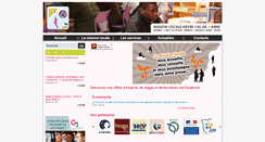 Desktop Screenshot of missionlocalebvm.fr